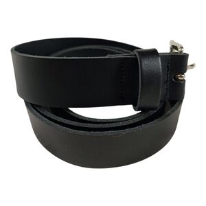 Peter Christian Black Leather Belt 42